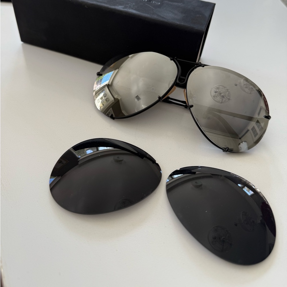 Porsche Design P8478 D-6610-135-V343-E89 gray blue 89%